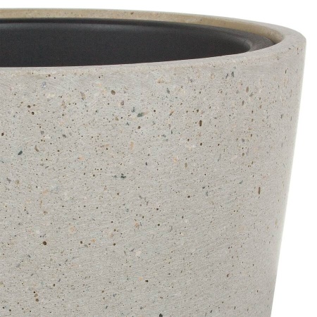Высокий вазон Rock-gray 