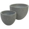 Большой уличный горшок Sandy Cement