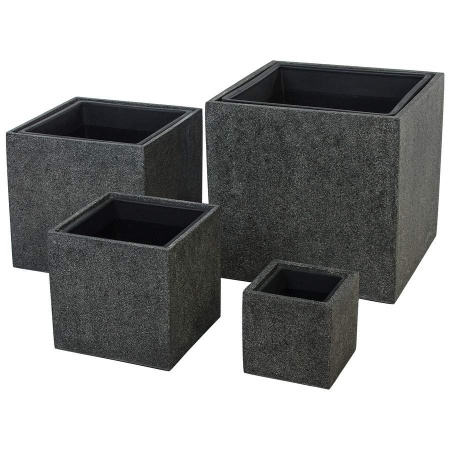 Прямоугольный большой горшок Rock Cube