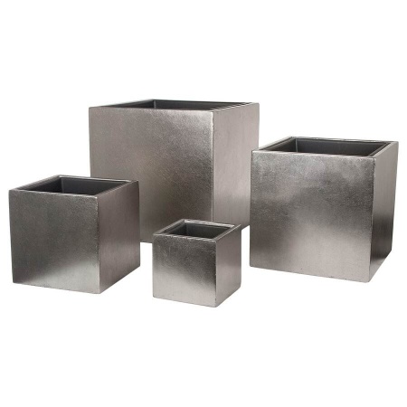 Большой прямоугольный горшок Square cube