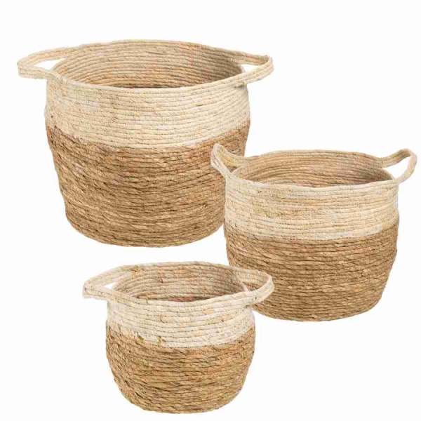 Кашпо из джута Лада