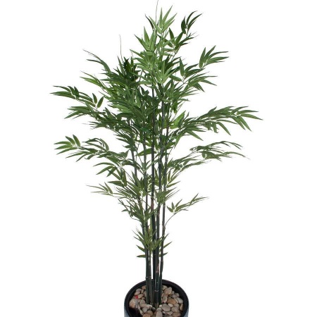 Бамбук искусственный в горшке Vase Stone