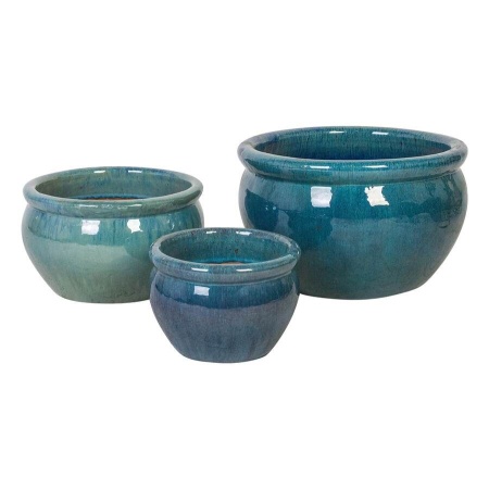Набор керамических горшков 