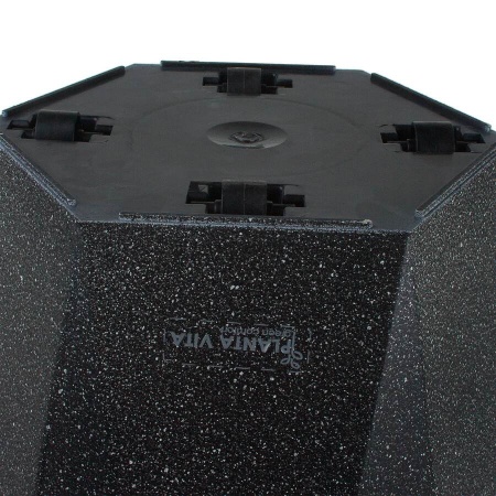 Пластиковое кашпо с автополивом Conic Vase Ribs WL