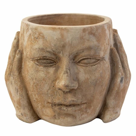 Глиняный горшок голова Head Ear