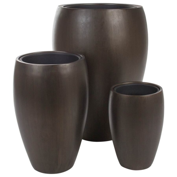 Высокий горшок Pote-white 