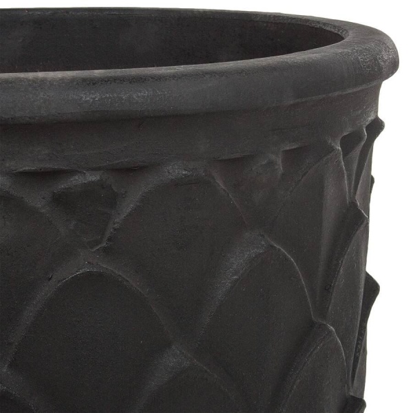 Глиняный большой горшок Mterra Leaves Jar