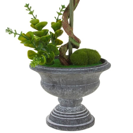 Самшит искусственный Шар в кашпо 