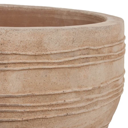 Горшок из глины Аnterra Rib Round