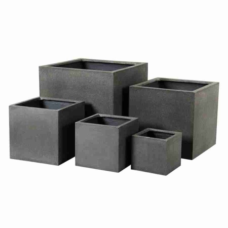 Уличный большой горшок Liverpool Cubical