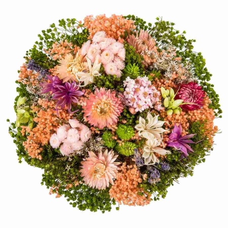 Стабилизированный букет Фантазия розовый