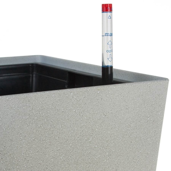 Пластиковое кашпо с автополивом Conic Stone WL