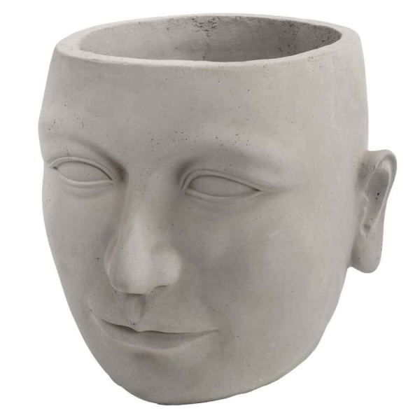 Горшок для цветов Голова 