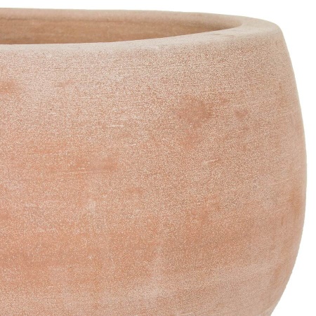 Большой глиняный горшок Terra Round bowl
