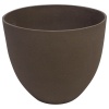 Большой горшок Brown Round