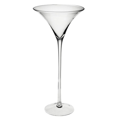 Стеклянная ваза Мартини