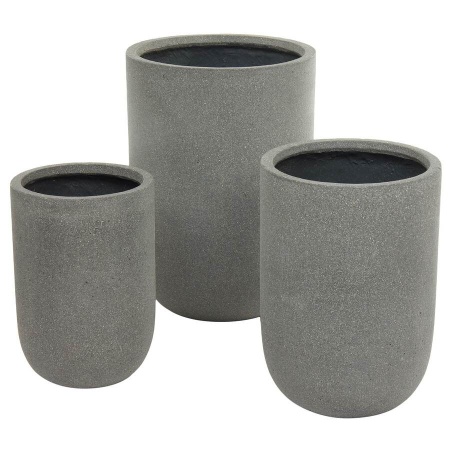 Вазон высокий Plain rough Jar