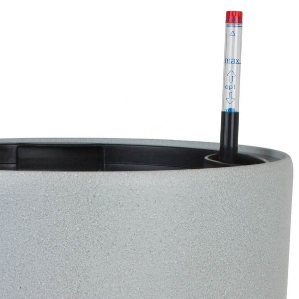 Пластиковое кашпо с автополивом Vase Stone WL