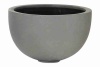Цветочный горшок Round Plain Grey