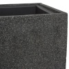 Прямоугольный большой горшок Rock Cube