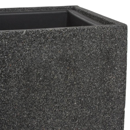 Прямоугольный большой горшок Rock Cube