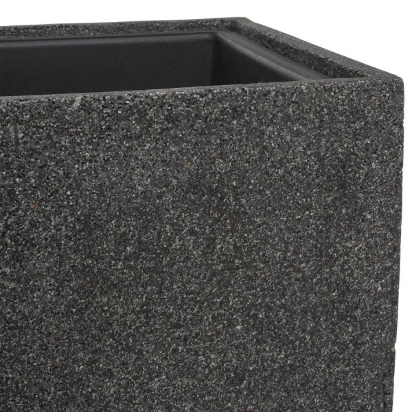 Прямоугольный большой горшок Rock Cube