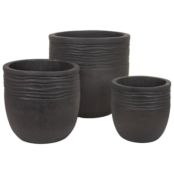 Большой горшок из глины Stone Jar