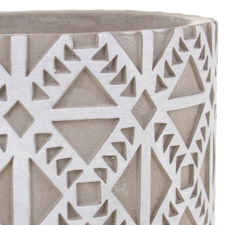 Керамическое кашпо Tracery