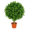 Самшит искусственный Шар в кашпо 
