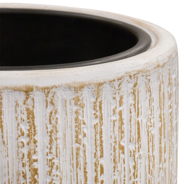 Высокий горшок vintage bark Vase