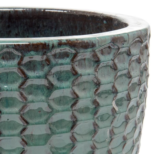 Большой керамический горшок Duo Round