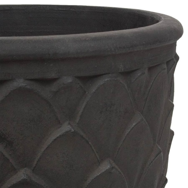 Глиняный большой горшок Mterra Leaves Jar