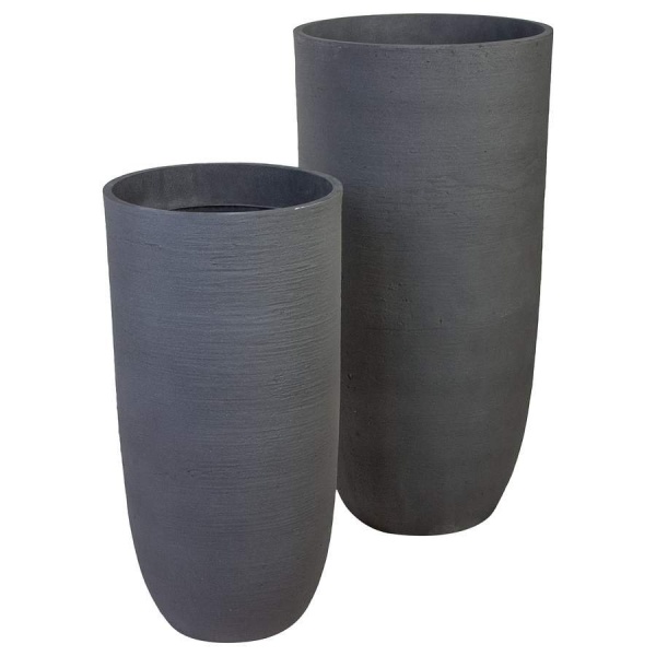 Высокий вазон Gray sand Tall Jare