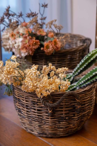 Кашпо плетеное из ротанга Monica фото