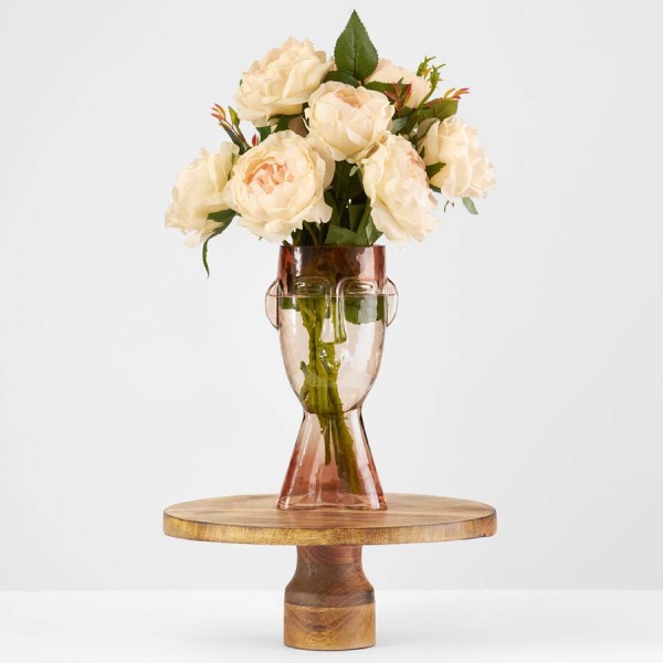 Стеклянная ваза Голова