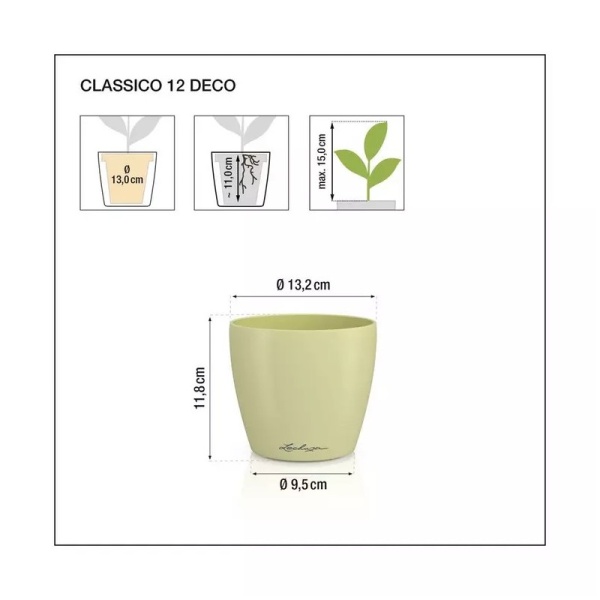 Кашпо Lechuza Classico Color Deco