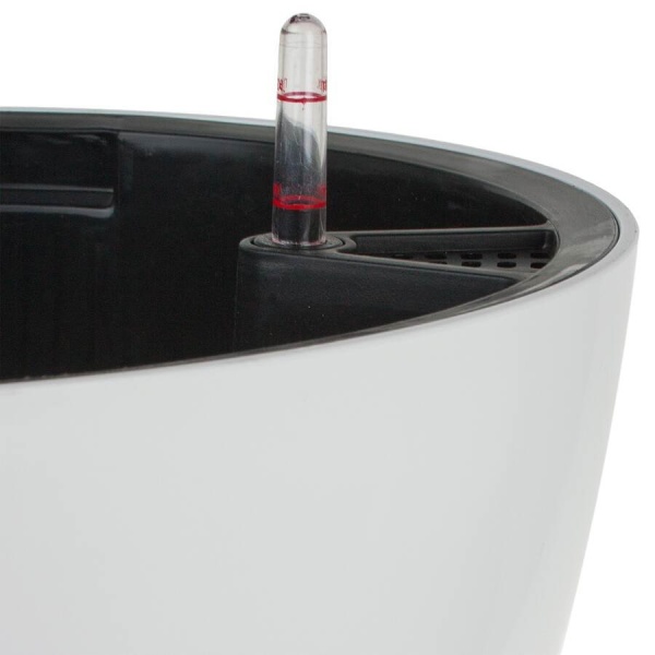 Пластиковое кашпо с автополивом Round Matt WL