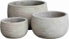 Горшок из глины Аnterra Rib Round