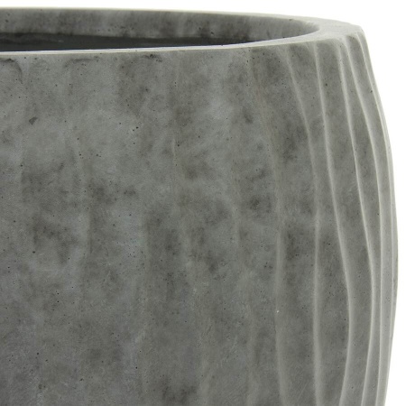 Большой уличный горшок Waves Round