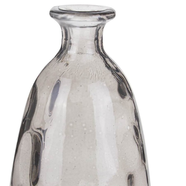 Стеклянная ваза бутылочная Грауле
