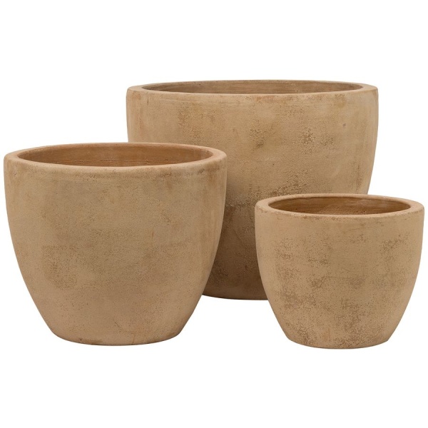 Горшок из терракоты Antique terra Round