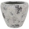 Большой цветочный горшок Plain Round Patina