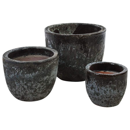 Цветочный горшок S-black Jar
