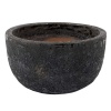 Горшок для цветов S-black Round