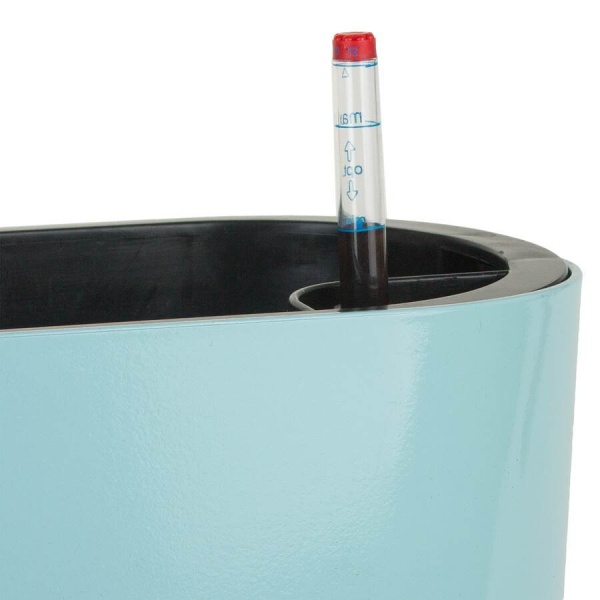 Пластиковое кашпо с автополивом Oval Matt WL