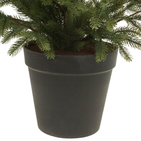 Ель искусственная в кашпо