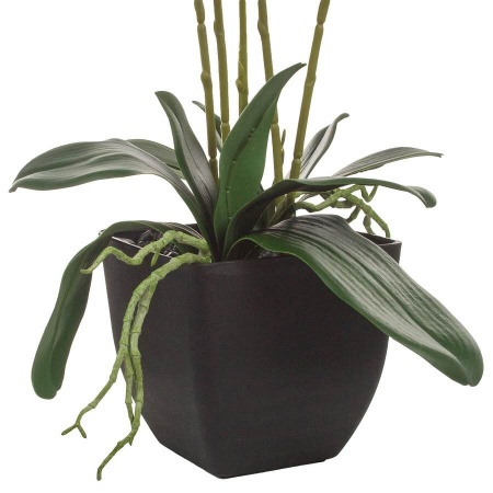 Орхидея искусственная в кашпо