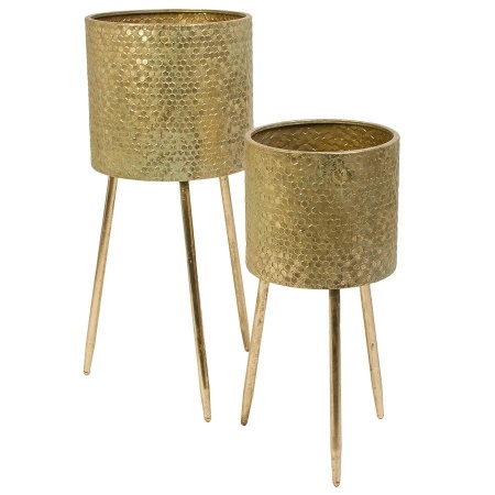 Металлические кашпо Сильвия 