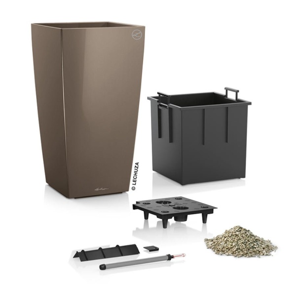 Кашпо Lechuza Cubico Premium