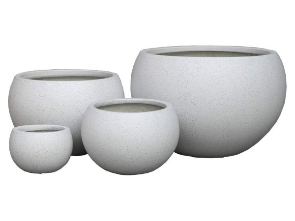 Горшок для цветов Pote-white Ball